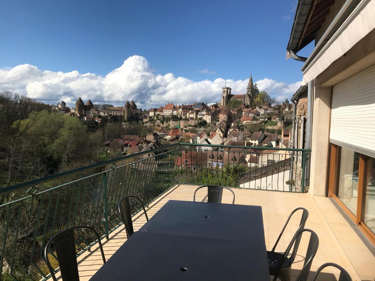 Gite Du Viaduc Semur-en-Auxois Exteriör bild